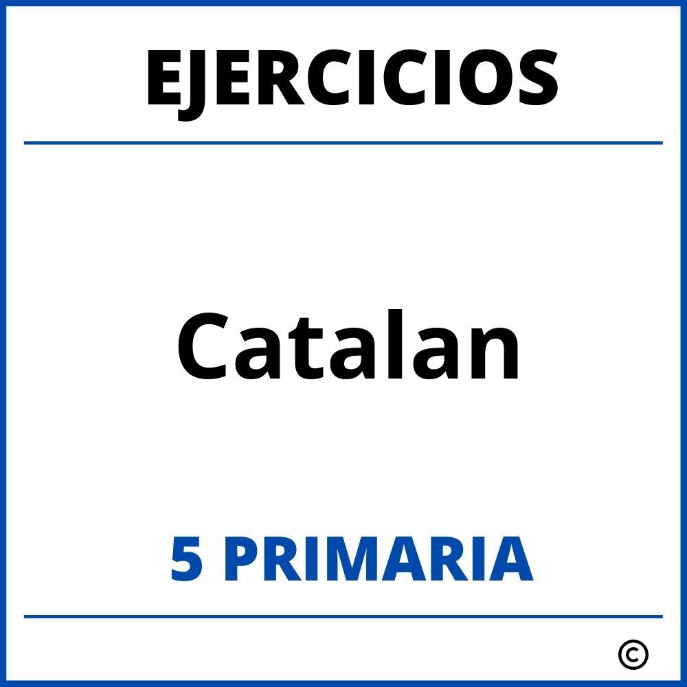 Ejercicios Catalan 5 Primaria PDF