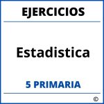 Ejercicios Estadistica 5 Primaria PDF