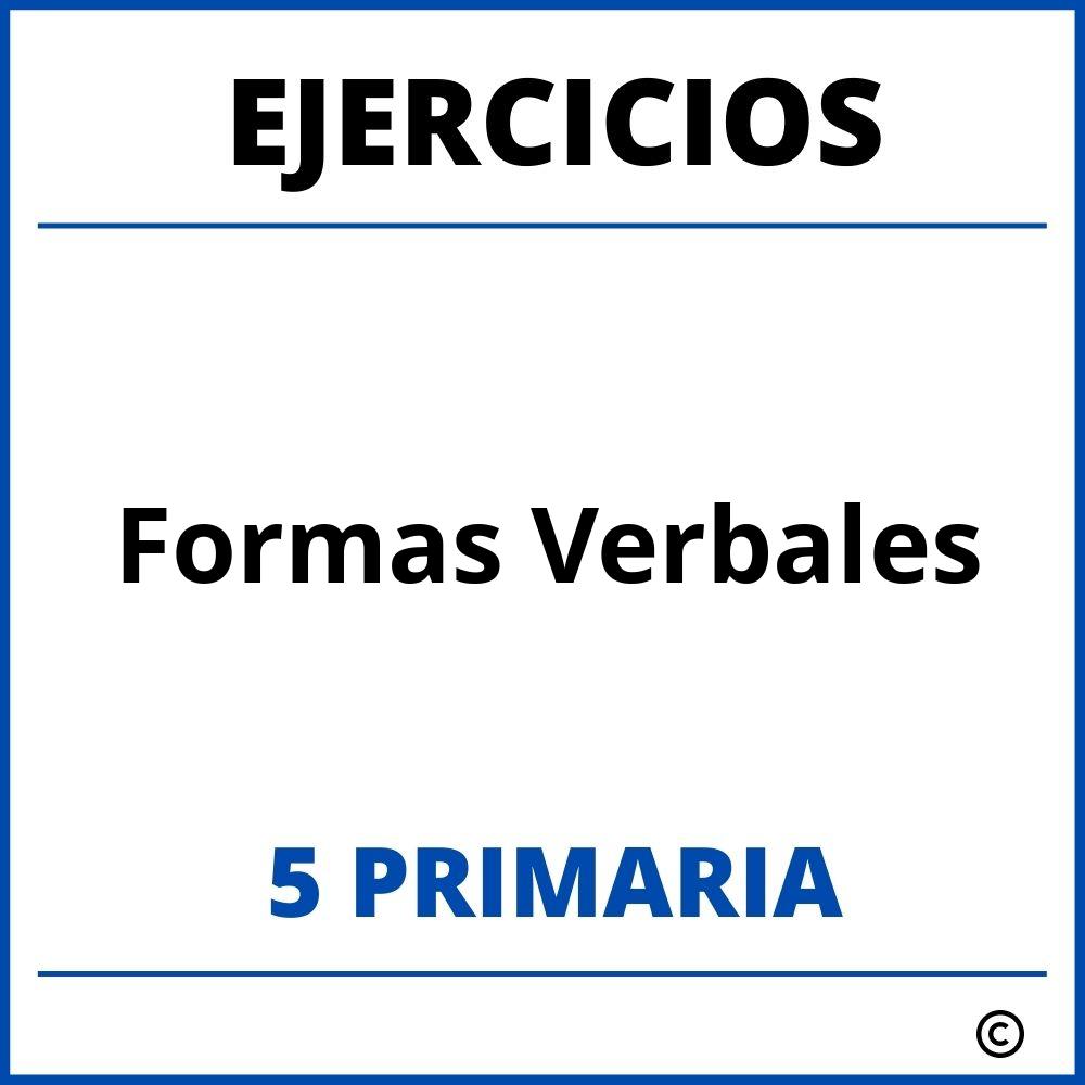 Ejercicios Formas Verbales Primaria Pdf Hot Sex Picture