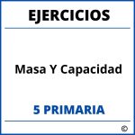Ejercicios Masa Y Capacidad 5 Primaria PDF